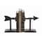 Hello Honey® Bronze Arrow Cast Iron Bookends Set
